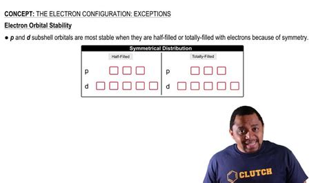 Electron Configuration Exceptions Examples: Cr, Cu, Ag, and Mo ...