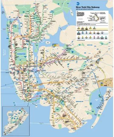 🗺 Subway Map NYC PDF - Free Download (PRINTABLE)