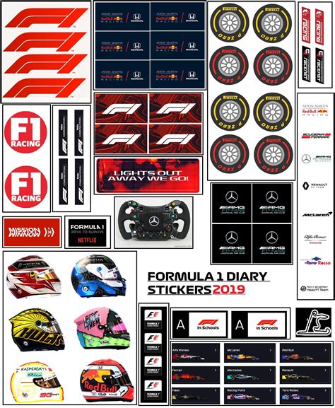 Stickers!!! : r/formula1