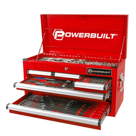 189pc 6dr Tool Chest And Tools Red Series Powerbuilt Tools