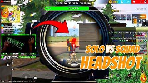 B2K SOLO VS SQUAD Epic Headshot Gameplay YouTube