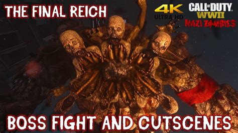 THE FINAL REICH Easter Egg Boss Fight And Ending Cutscenes 4K YouTube