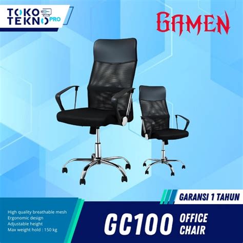 Promo Gamen Gc Gc Kursi Office Kantor Bahan Premium Cicil