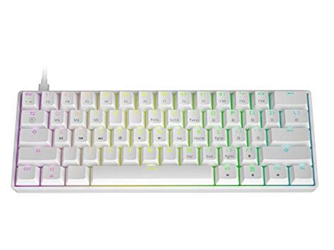 Gk61 Mechanical Gaming Keyboard 61 Keys Multi Color Rgb Illuminated