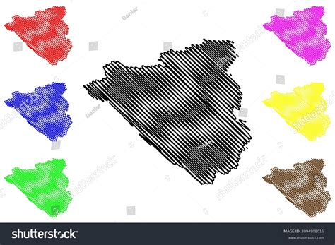 Nagpur District Maharashtra State Nagpur Division Stock Vector Royalty