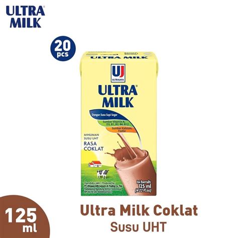 Jual Ultra Milk Susu Uht Cokelat Ml Indonesia Shopee Indonesia