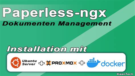 Paperless Ngx Dokumenten Management Installation Mit Ubuntu Server