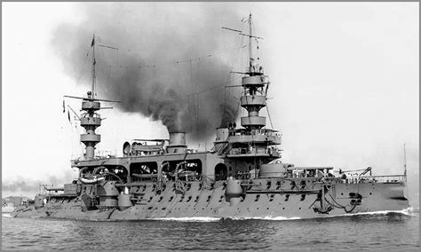 The Charles Martel Was A Pre Dreadnought Battleship Of The French Navy