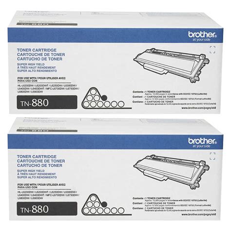 Brother Genuine Tn Tn Super High Yield Black Laser Toner