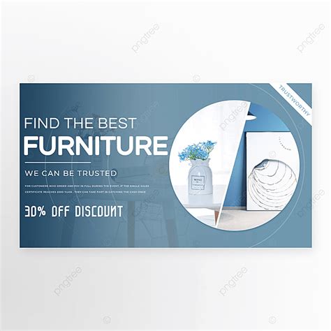 Blue Creative Furniture Sale Promotion Banner Template Download On Pngtree