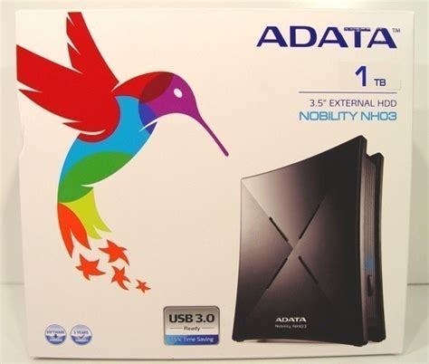 A-DATA Nobility NH03 1TB USB 3.0 External HDD