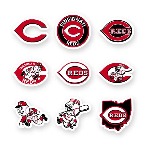 Cincinnati Bengals Stickers Set of 9 by 2 inches MLB Team Ca - Inspire ...