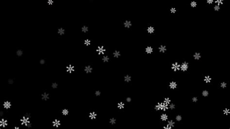 High Quality Falling Snow Flakes Blizzard K Loop Animation Video By