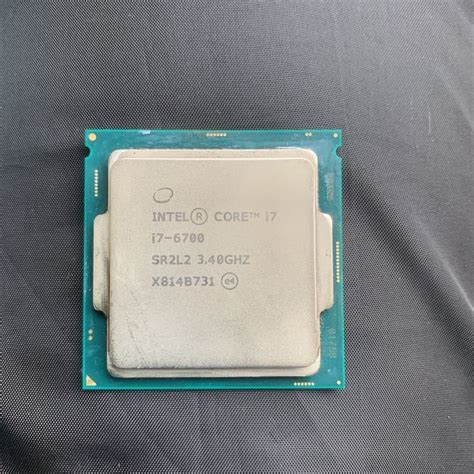 Yahooオークション Intel Core I7 6700 340ghz Sr2l2 Cpu インテル