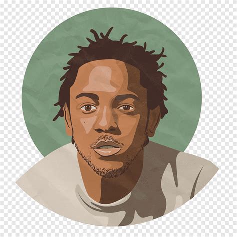 Kendrick Lamar Drawing Hip Hop Music Cartoon Illustrator Face Head