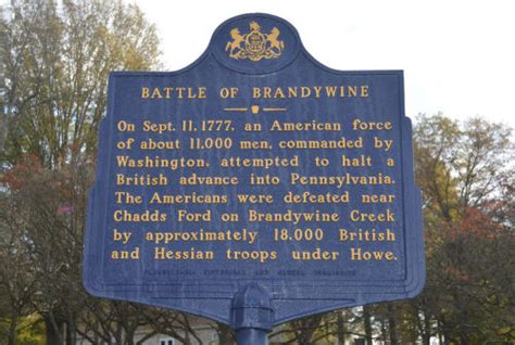 Brandywine Battle Historic Site - iDelco.com