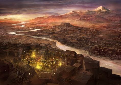 HD wallpaper: Fantasy, City, Greece, History, Painting, Sparta, Warrior ...