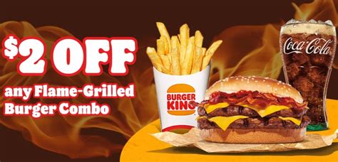 Burger King Offers $2 Off Any Flame-Grilled Burger Combo Through January 31, 2024 - The Fast ...