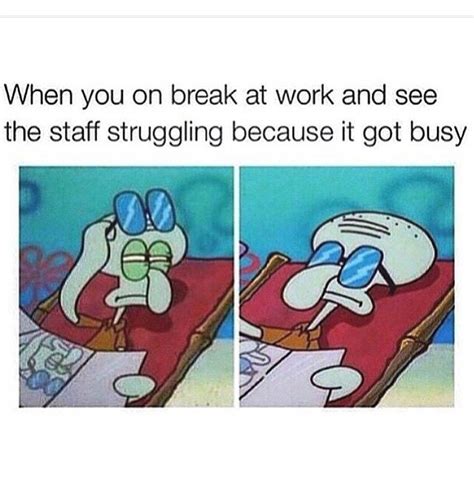 Spongebob Memes About Work