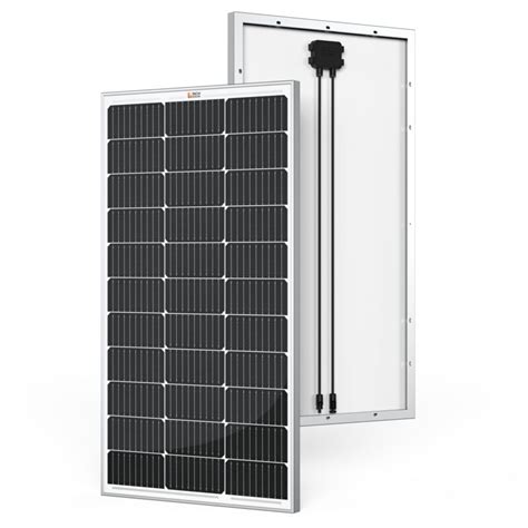 Mega 100 Watt Monocrystalline Solar Panel Best 12v Panel For Van Rvs And Off Grid 25 Year