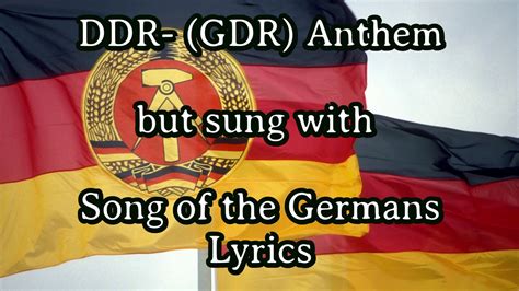 Sing With Karl Ddr Gdr Anthem But Sung With The Song Of The