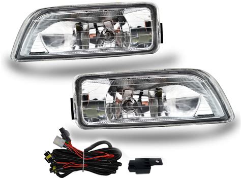 Amazon Labwork Clear Bumper Driving Fog Lights Lh Rh Pair Fit For