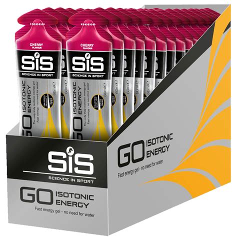 Гель изотонический углеводный SiS GO Isotonic Energy, вишня, 60 мл ...