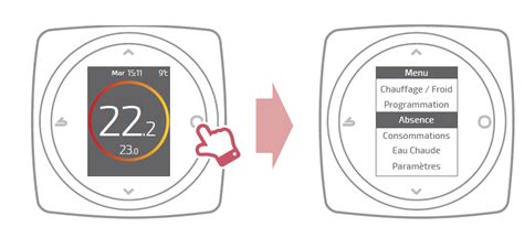 Comment Acc Der Au Menu Du Thermostat Navilink De Ma Pompe