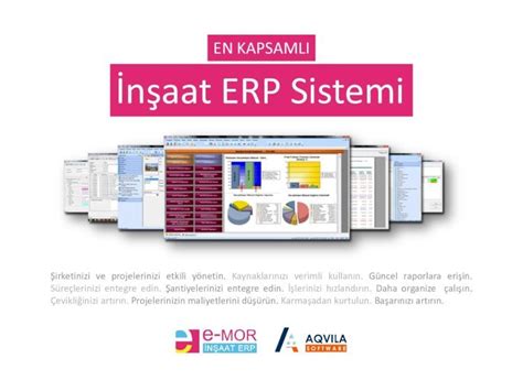 PDF e MOR İnşaat ERP Sistemi DOKUMEN TIPS