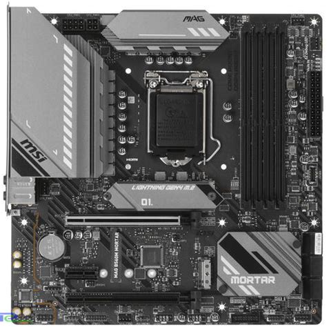 Материнская плата MSI MAG B560M MORTAR LGA 1200, Intel B560, 4xDDR4 ...