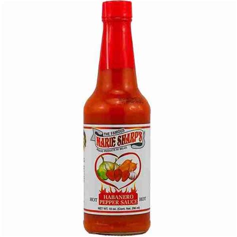 Marie Sharps Red Hornet Hot Sauce Oz Food E Concepts