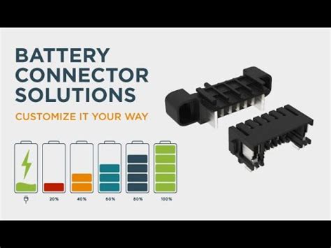 Te Connectivity Battery Connector Solutions Youtube