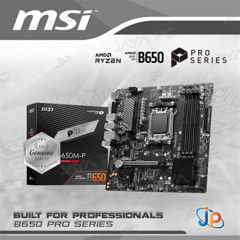 Jual Motherboard Msi Pro B M P Am Amd B Ddr Usb Sata