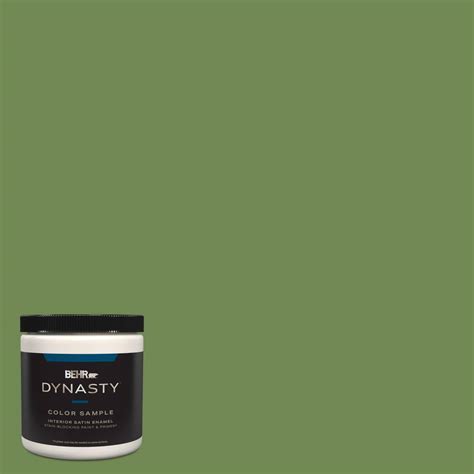 Behr Dynasty Oz M Snip Of Parsley Satin Enamel Stain Blocking