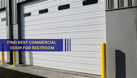 smart ways   find  commercial door  restroom