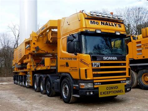 Mcnally Crane Lg1750 On A Scania 144g 530 Big Rig Trucks New Trucks