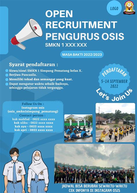 Open Recruitment Ekstrakurikuler Pendidikan Kesehatan Pendidikan