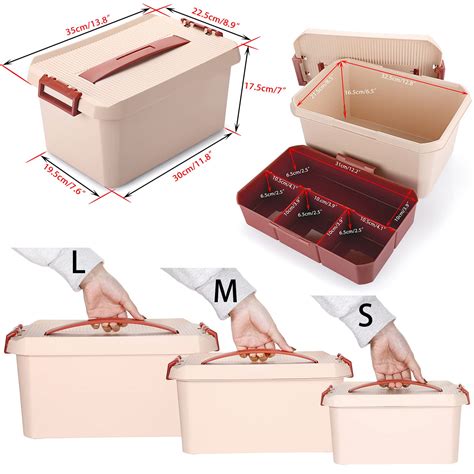 Snapklik Btsky Plastic Storage Box Carry Box Plastic Storage