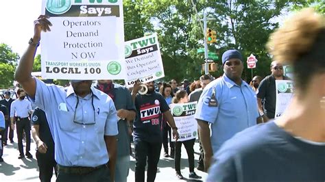 Transit Workers Demand Nyc To Improve Working Conditions Amid Spike In