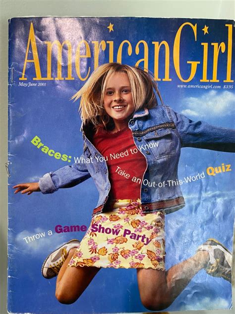 American Girl Magazine May June 2001 American Girl Magazine Girls Magazine American Girl