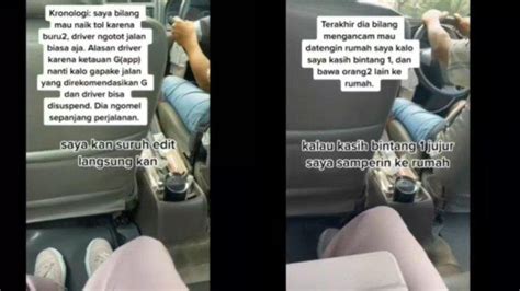 Kronologi Taxi Online Ancam Datangi Rumah Costumer Jika Tak Diberi