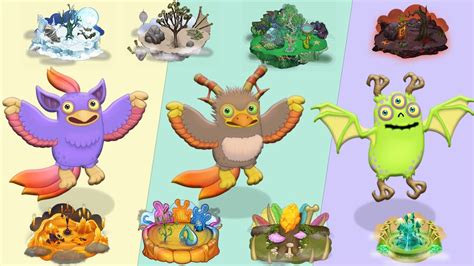 All Tweedle All Islands Sounds And Animations My Singing Monsters