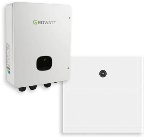 Growatt APX 5kWh Batteriesystem mit Back Up Box und BMS P2 für MOD XH