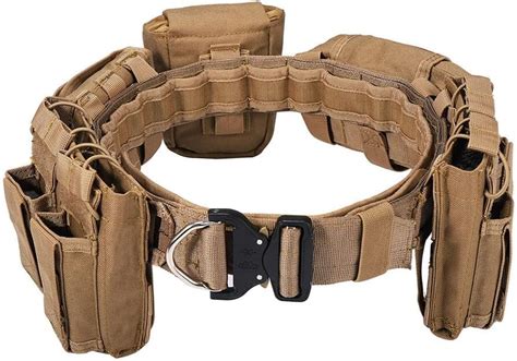 MAYS Cinturón táctico Molle para hombre cinturón de batalla militar