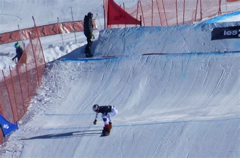 Les Deux Alpes Snowboard Cross Fran Ais Pour La Finale De Coupe