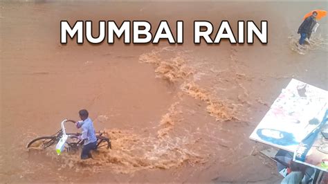 Heavy Rain And Water Logging In Mumbai Youtube