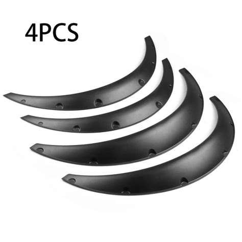 4pcs Set Of Universal Flexible Car Fender SUV Off Road Fender Horn