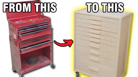 How To Make A Wooden Tool Chest Free Plans Youtube