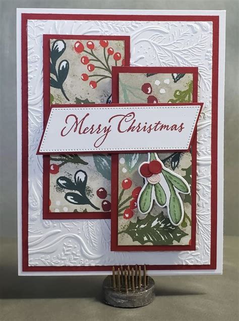 Pin By Terrie Sadler On Cards Christmas Stamped Christmas Cards