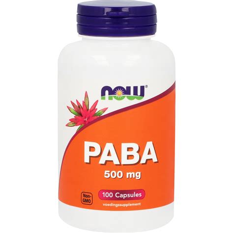 PABA 500 mg (NOW)